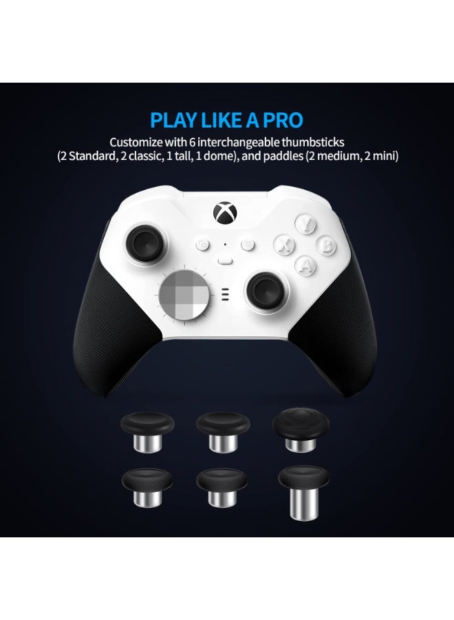 ملحقات لجهاز التحكم Xbox Elite Series 2 - 13 في 1 مجداف بديل عصا الإبهام عصا التحكم عصا تحكم تناظرية أجزاء مجموعة إصلاح المكونات مع 2 D-Pads، 1 أداة - Image 3